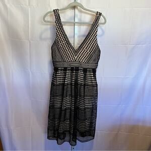 Akira Chicago Black Label Size M Womens Dress Knit Overlay Cocktail Date Night